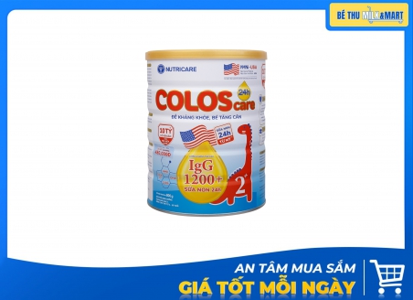 Sữa Bột ColosCare 24h 2+ 800g