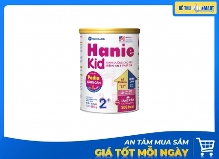 Sữa Bột Hanie Kid 2+ 850g
