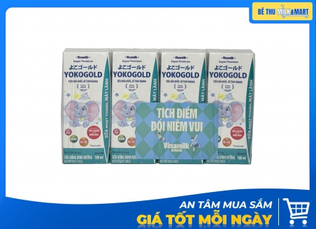 Sữa Bột Pha Sẵn VNM Yoko Gold 180ml