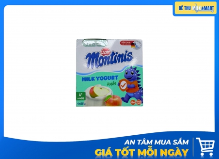 Sữa Chua Montinis Vị Táo 55g