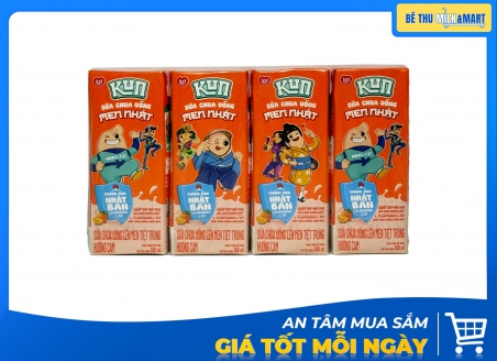 Sữa Chua Uống Kun Lên Men Cam 180ml