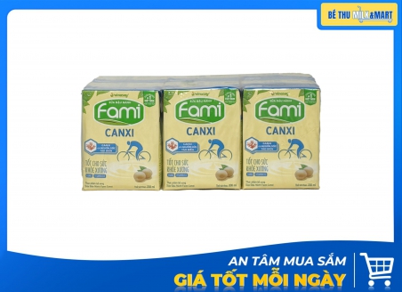 Sữa Đậu Nành Fami Canxi Hộp 200ml
