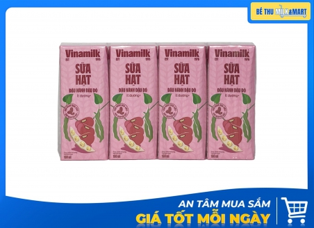 Sữa Hạt VNM Đậu Nành Đậu Đỏ 180ml