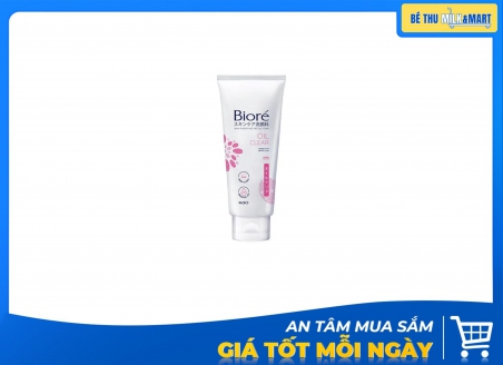 Sữa Rửa Mặt Biore Sạch Nhờn Hồng 50g