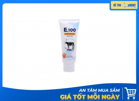 Sữa Rửa Mặt E100 Sữa Bò Trắng 80ml