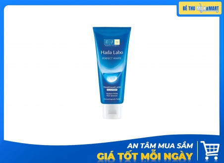 Sữa Rửa Mặt Hada Labo Dưỡng Trắng Xanh 80g