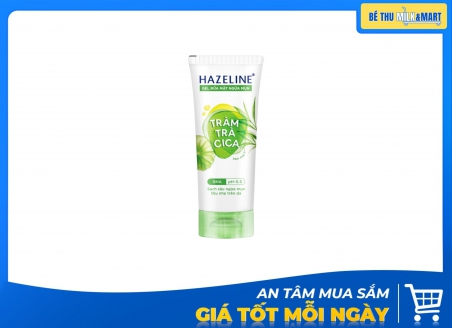 Sữa Rửa Mặt Hazeline Tràm Trà Rau Má Xanh Lá 100g Kẹp