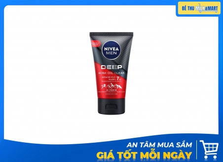 Sữa Rửa Mặt Nivea Men Deep Himalaya 100g