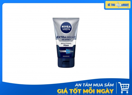 Sữa Rửa Mặt Nivea Men Extra Bright Foam 100g