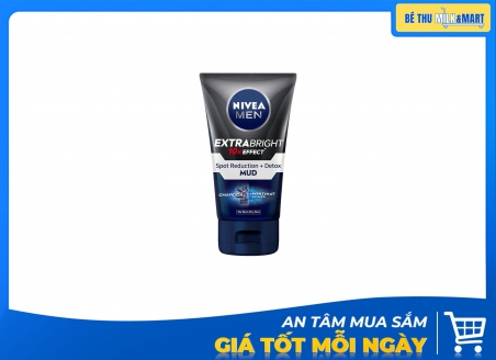 Sữa Rửa Mặt Nivea Men Extra Bright Mud 100g