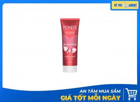 Sữa Rửa Mặt Pond's Ngăn Ngừa Lão Hoá Đỏ 100g