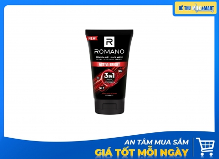Sữa Rửa Mặt Romano Sáng Da 100g