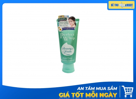 Sữa Rửa Mặt Senka Dành Cho Da Mụn Xanh Lá Nhạt 100g