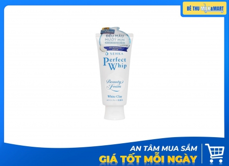 Sữa Rửa Mặt Senka Đều Màu Mướt Mịn Trắng 120g