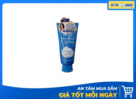 Sữa Rửa Mặt Senka Sạch Sâu Mướt Mịn Xanh Dương 120g