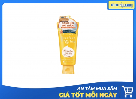 Sữa Rửa Mặt Senka Sáng Da & Thu Nhỏ Lỗ Chân Lông Vàng 100g