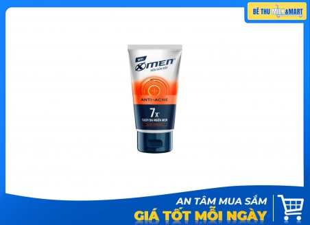 Sữa Rửa Mặt Xmen Anti Acne Clean Sạch Nhờn Ngừa Mụn Số 7 100g