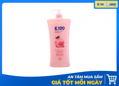 Sữa Tắm E100 Hoa Hồng 1.2l