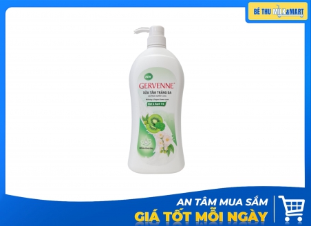 Sữa Tắm Gervenne Kiwi 900g Kẹp