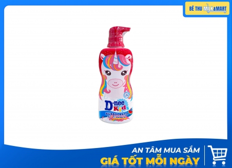 Sữa Tắm Gội Dnee Kid Đỏ 400ml