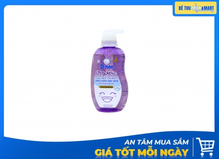Sữa Tắm Gội Dnee Organic Tím 380ml