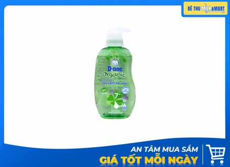 Sữa Tắm Gội Dnee Organic Xanh Lá 380ml