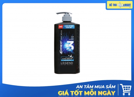 Sữa Tắm Gội Dưỡng Xmen For Boss 3in1 Legend 630g