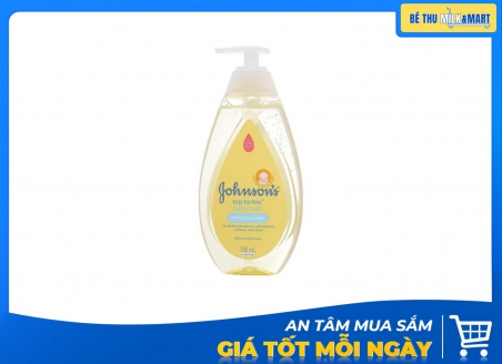 Sữa Tắm Gội Johnson's Top-To-Toe Baby Bath 500ml