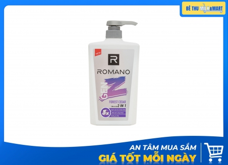 Sữa Tắm Gội Romano GenZ Forest Cedar 610g