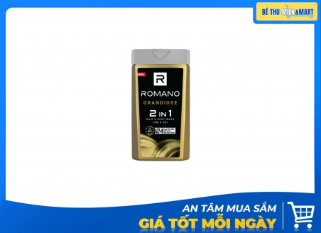 Sữa Tắm Gội Romano Grandiose 180g