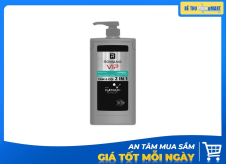 Sữa Tắm Gội Romano Vip Impress 650g