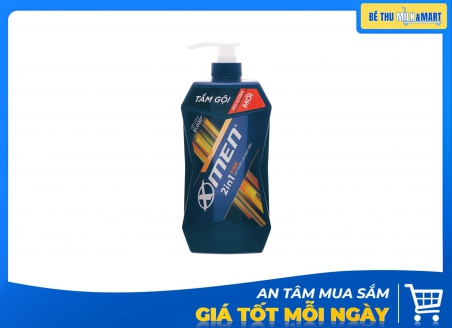 Sữa Tắm Gội Xmen Fire 650g Kẹp