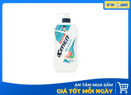 Sữa Tắm Gội Xmen Muối Khoáng 630g Kẹp