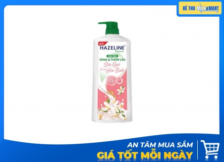Sữa Tắm Hazeline Sữa Gạo Hoa Bưởi 800g