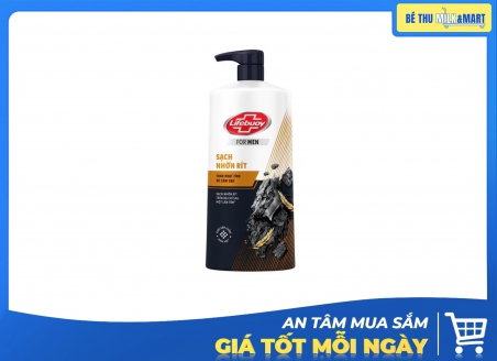 Sữa Tắm Lifebuoy For Men Than Hoạt Tính & Cám Gạo 800g