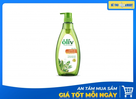 Sữa Tắm Oliv Dưỡng Ẩm Sạch Khuẩn 650ml Kẹp
