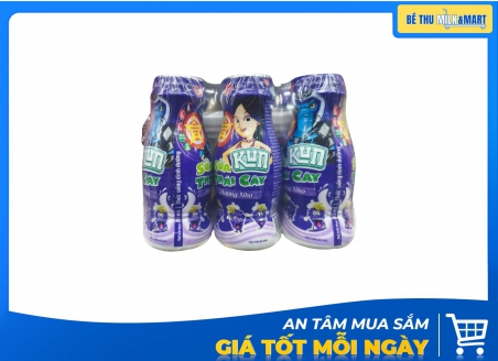 Sữa Trái Cây Kun Hương Nho Chai 85ml