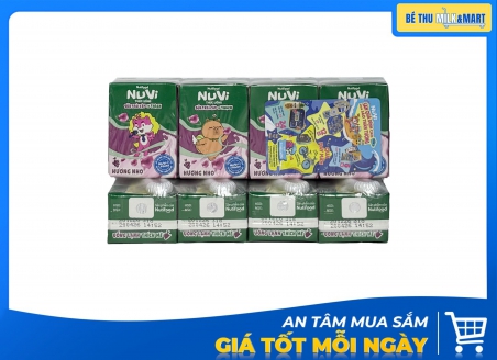 Sữa Trái Cây Nuvi Nho Có Thạch 100ml