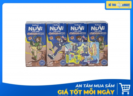 Sữa Trái Cây Nuvi Socola Có Thạch 170ml