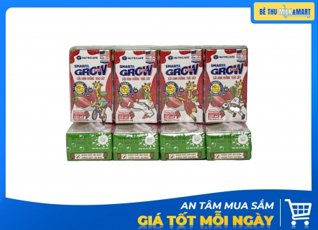 Sữa Trái Cây Smarta Grow Hương Dâu 110ml