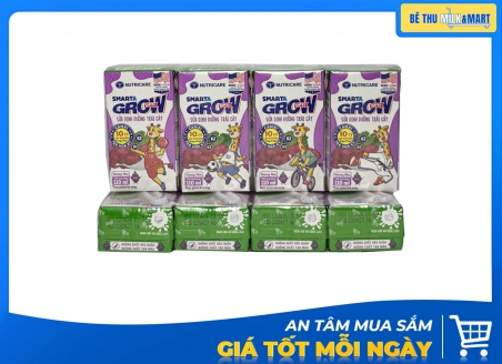 Sữa Trái Cây Smarta Grow Hương Nho 110ml