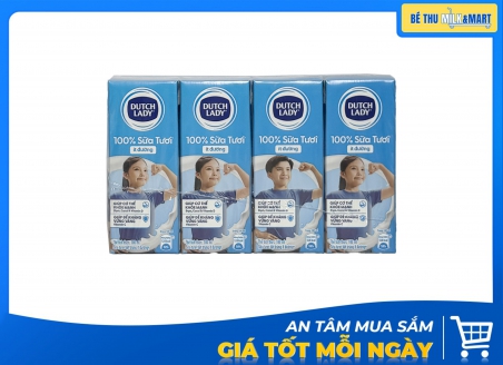 Sữa Tươi Dutch Lady Ít Đường 180ml