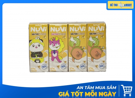 Sữa Tươi Nuvi Chuối Có Thạch 170ml