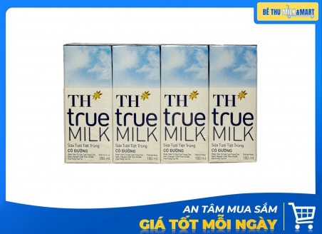 Sữa Tươi TH Có Đường 180ml
