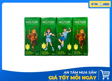 Sữa Tươi TH Mistory Lúa Mạch 180ml