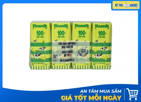 Sữa Tươi VNM Giảm Béo Chuối 180ml