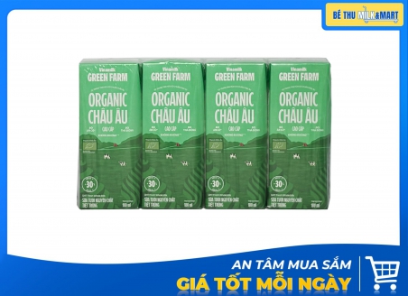 Sữa Tươi VNM Green Farm Organic 180ml