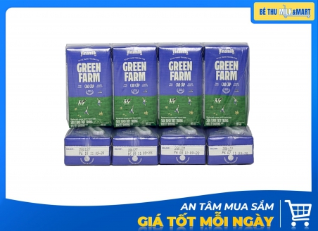 Sữa Tươi VNM Green Farm Rất Ít Đường 110ml