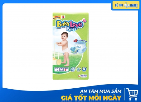 Tã Quần Babylove M 48 Miếng