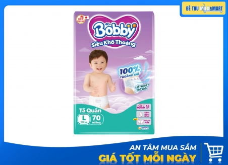 Tã Quần Bobby L 70 Miếng